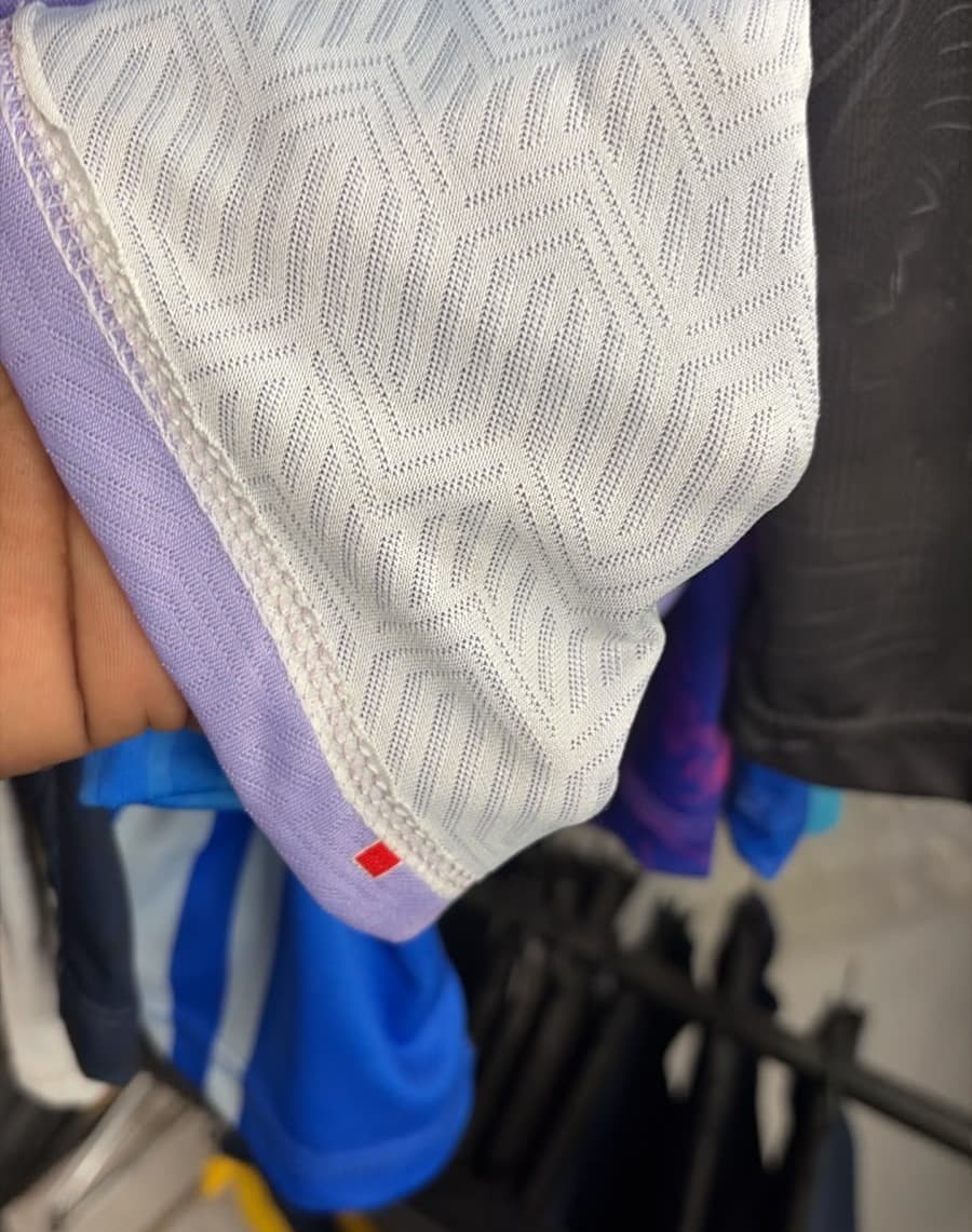 Chevron Jacquard Knit fabric sample