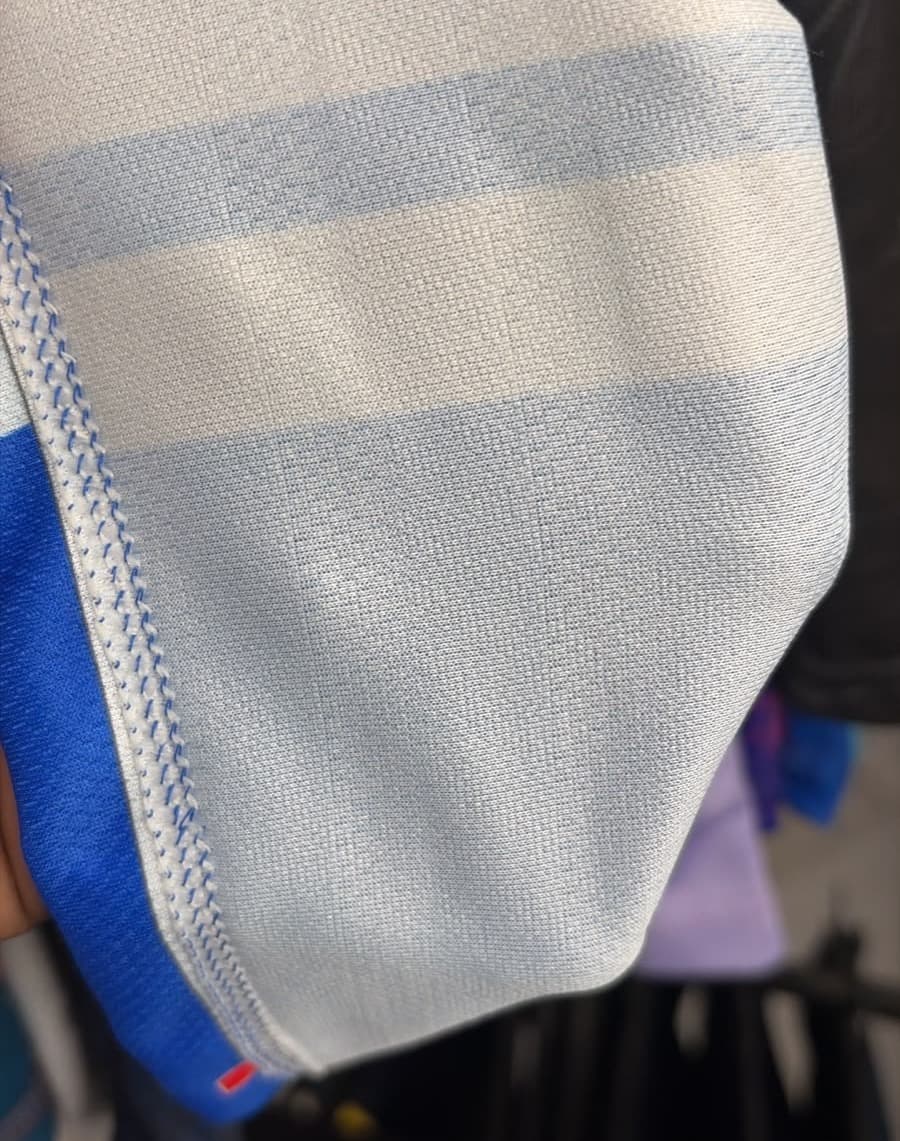 Striped Mesh / Jacquard fabric sample