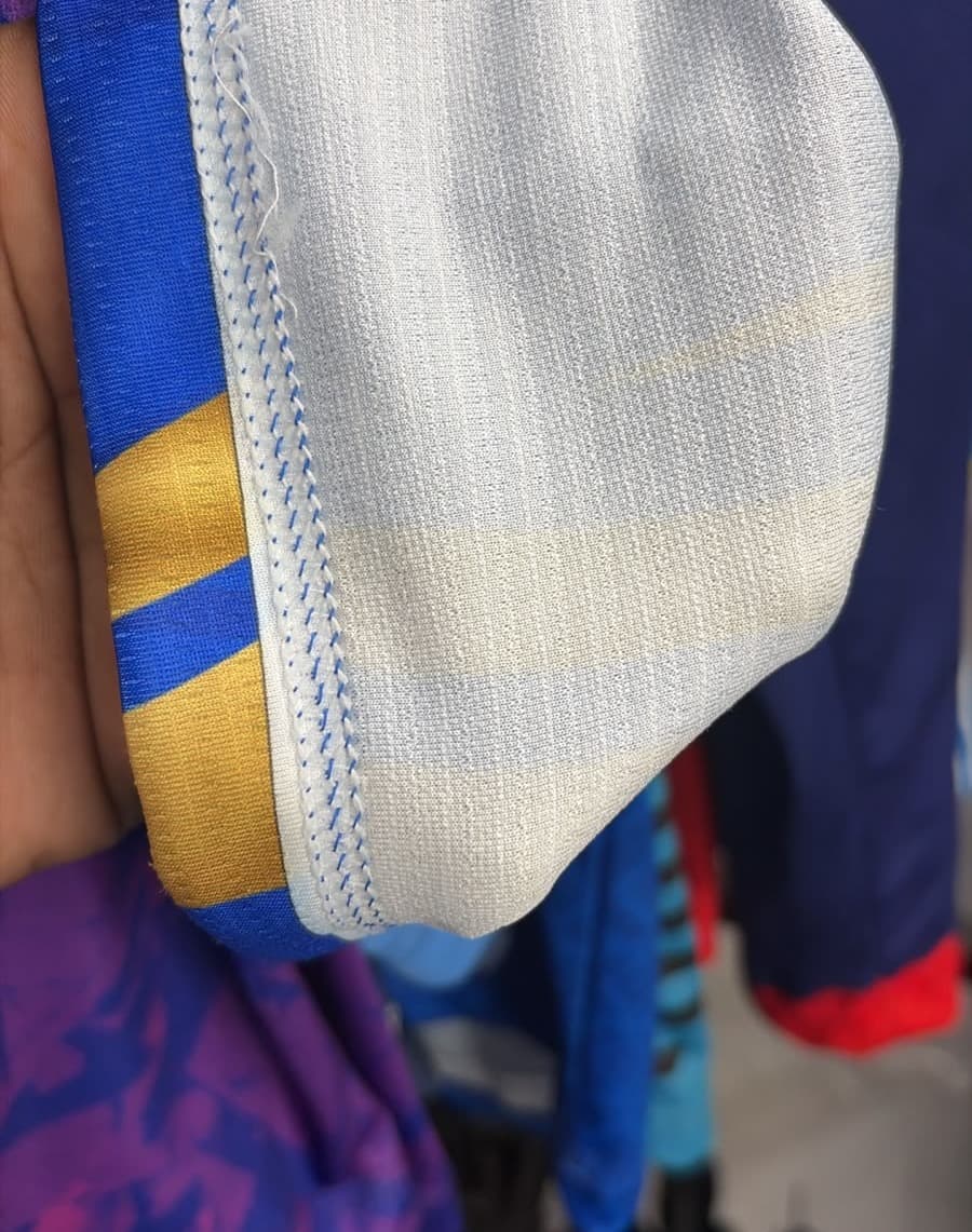 Vertical-Texture Mesh fabric sample