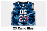 Custom basketball shirts design 23