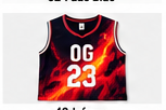 Custom basketball shirts design 42