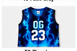 Custom basketball shirts design 50